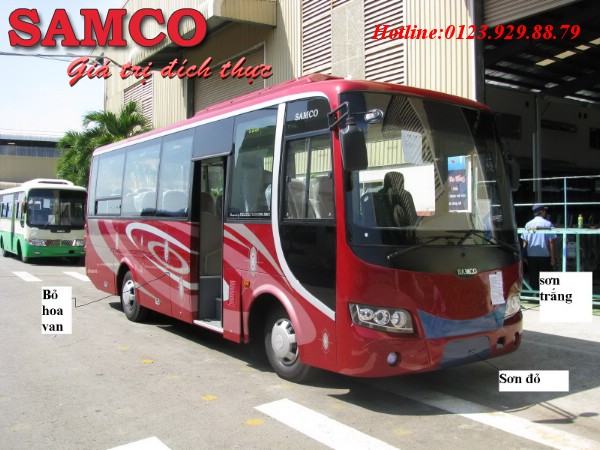 Xe SAMCO 34 chỗ máy 5.2-2012